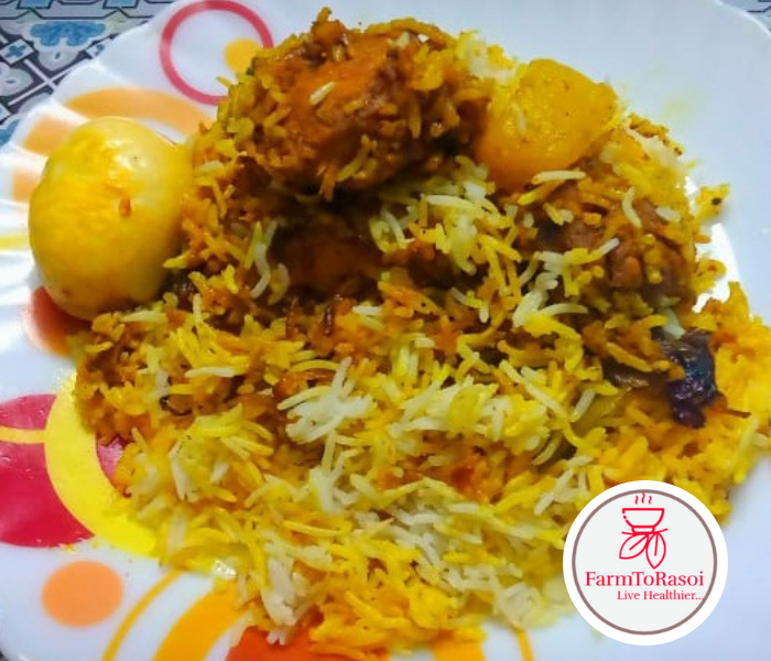 Homemade Chicken Biryani